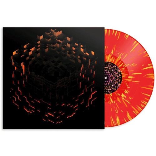 C418 - Minecraft Volume Beta - Fire Splatter Vinyl LP Record | Default Title