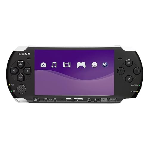 Sony Playstation Portable PSP 3000 Series Handheld Gaming Console System (Black) (Renewed) - Black