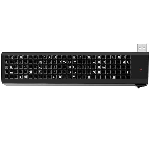 OSTENT USB Cooling Cooler Fan 4-Fan Automatic Temperature Adjustable for Sony PS3 Console