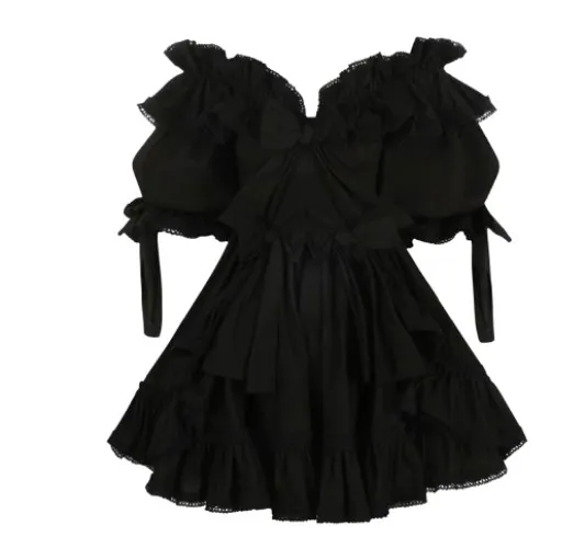 Raven carriage dress