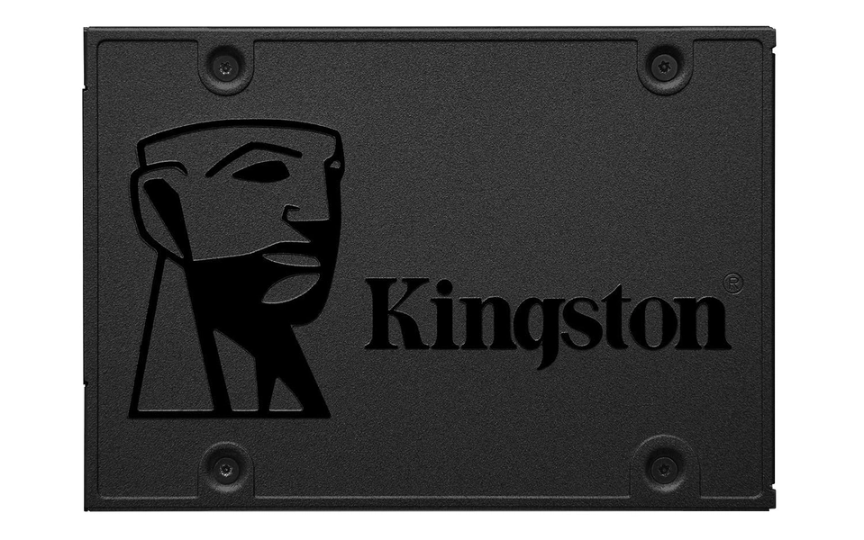 Kingston A400 SSD intern 2,5" SATA Rev 3.0, 960 GB - SA400S37/960G, zwart