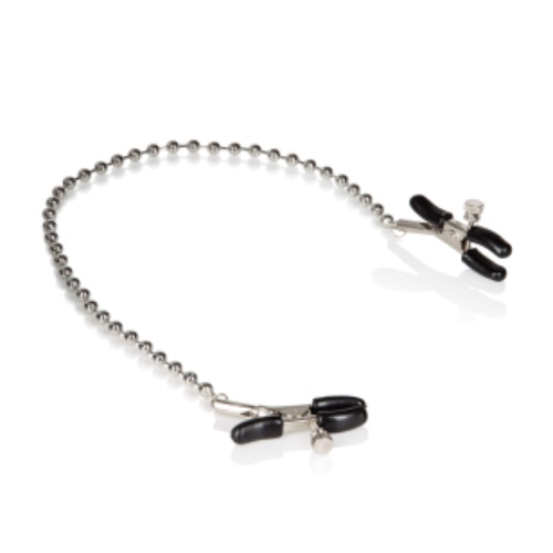 Silver Beaded Nipple Clamps