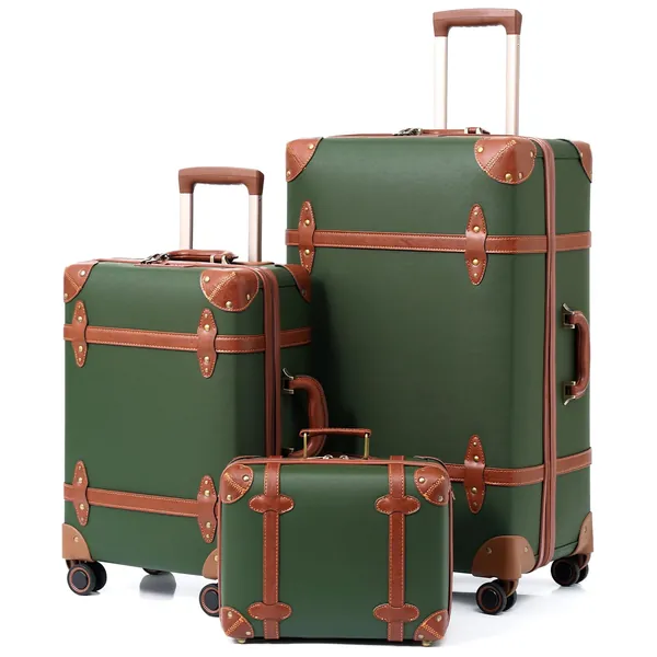 NZBZ vintage luggage 14inch & 20inch & 28inch