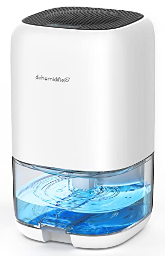 Dehumidifier,TABYIK 35 OZ Small Dehumidifiers for Room for Home, Quiet with Auto Shut Off, Dehumidifiers for Bedroom (280 sq. ft), Bathroom, RV, Closet - White