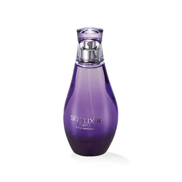 Yves Rocher Eau de Parfum So Elixir Purple (50 ml): una nueva fragancia femenina para mujer, seductora y misteriosa.
