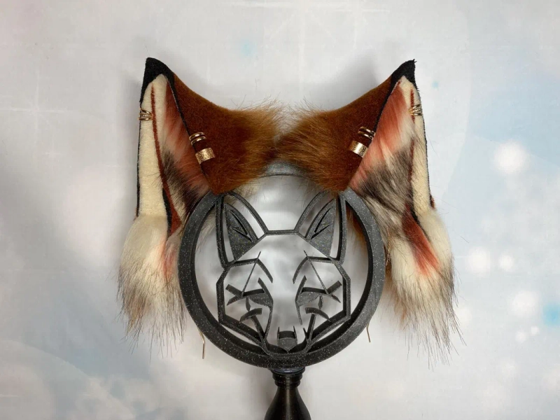 Natural Fox Ears Fox Cosplay Ears Ears Accessories Faux Fur MTO Petplay Furry Streamer Animal Ears Plush Ears Kawaii Convention - Etsy Australia