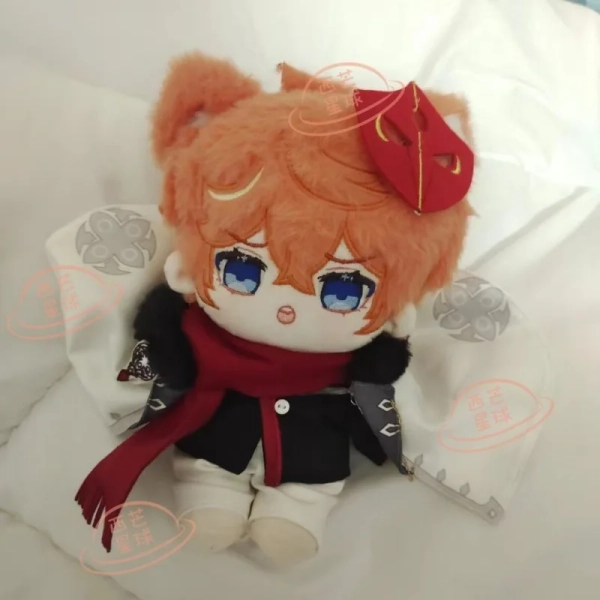 20CM Genshin Impact Tartaglia Anime Cotton Doll Stuffed Toys Plushie Student Adorable Delicacy Furry Birthday Present Plush Doll - AliExpress 26