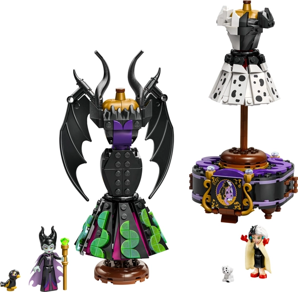 Maleficent's and Cruella De Vil's Dresses 43262 | Disney™ | Buy online at the Official LEGO® Shop GB 