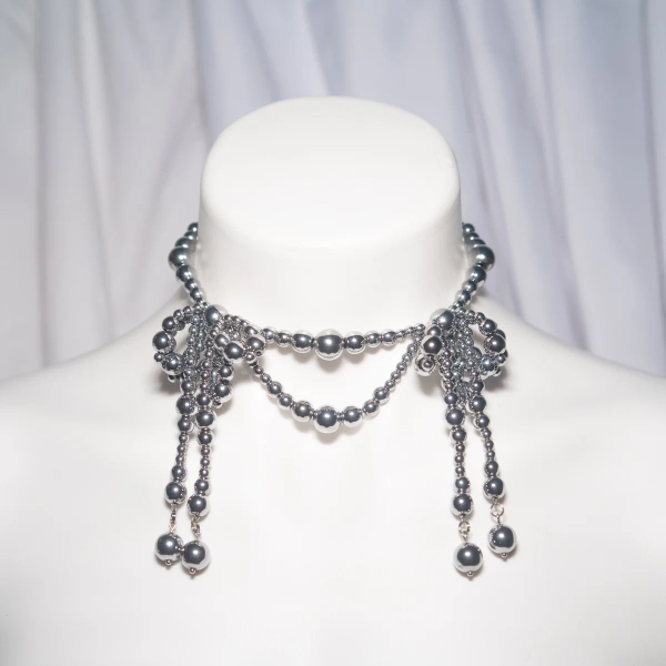 Celeste Choker — Silver