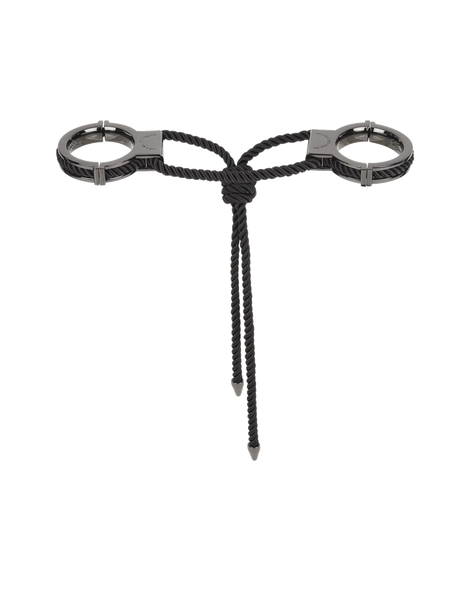 Xena Jewel Double Cuff in Gunmetal | By Agent Provocateur All Accessories