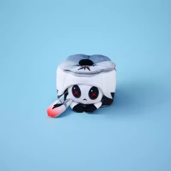 Genshin Cat Cake Plush Cute Genshin Impact Cat Stuffed Animals - Small / Arlecchino