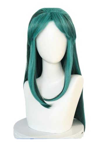 Anime Urusei Yatsura Lum Lamu Parrucca Cosplay, Donne Parrucca Capelli Lunghi Verdi, Parrucca Costume di Halloween,per Costume Party, Anime Show, Evento Cosplay