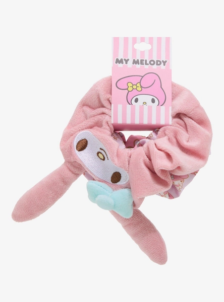 My Melody Plush Scrunchie Set