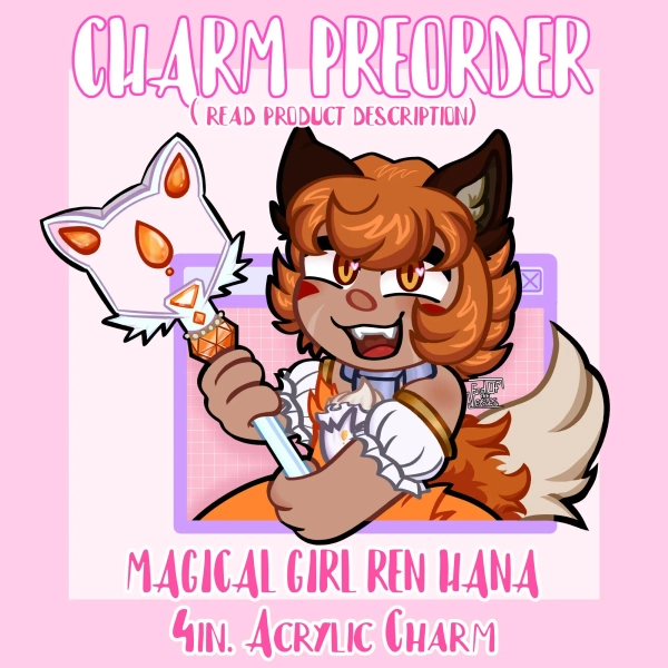 PREORDER - Magical Girl Ren Hana Acrylic Charm - Boyfriend to Death / BTD