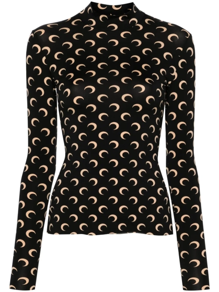 Marine Serre Top met print | XS