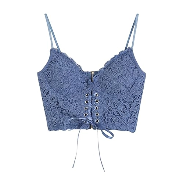 Gothic Crop Top Aesthetic Harajuku Camis Black Mall Goth Graphic Print Sexy Crop Top Ruffles Backless Outfit