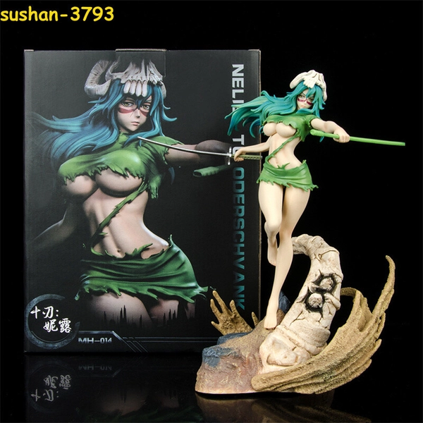 BLEACH Neliel Tu Oderschvank Figure Statue Model Toy Replace Face 11" PVC Boxed