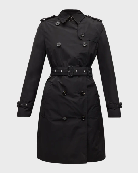 Kensington Double-Breasted Trench Coat
