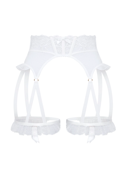 Rosia Suspender in White | By Agent Provocateur