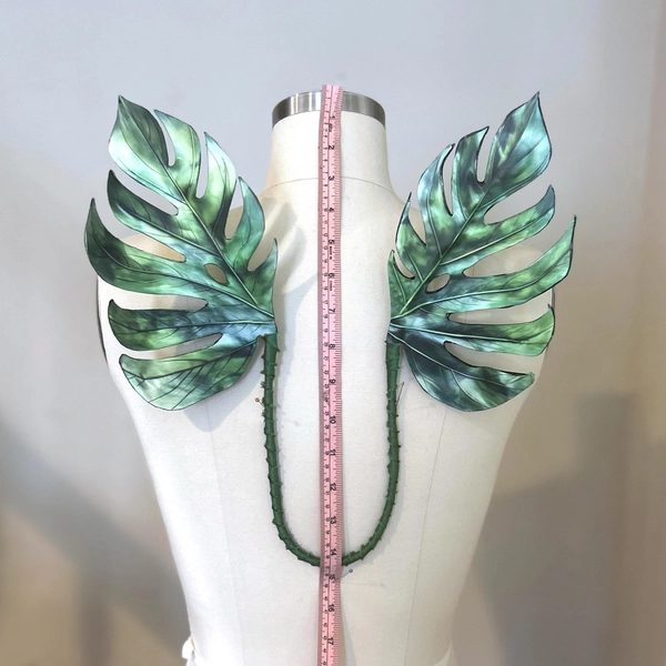 Monstera Leaf Fairy Wings, Adult Fairy Wings, Corset Friendly Fairy Wings