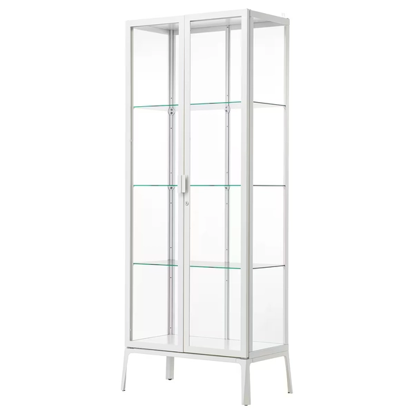 MILSBO Vitrine - weiß 73x175 cm