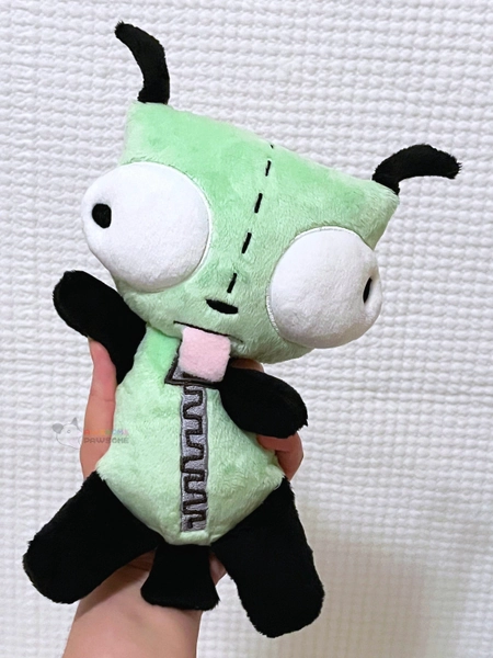 Invader Zim Inspired Gir Plush, Handmade and Made To Order