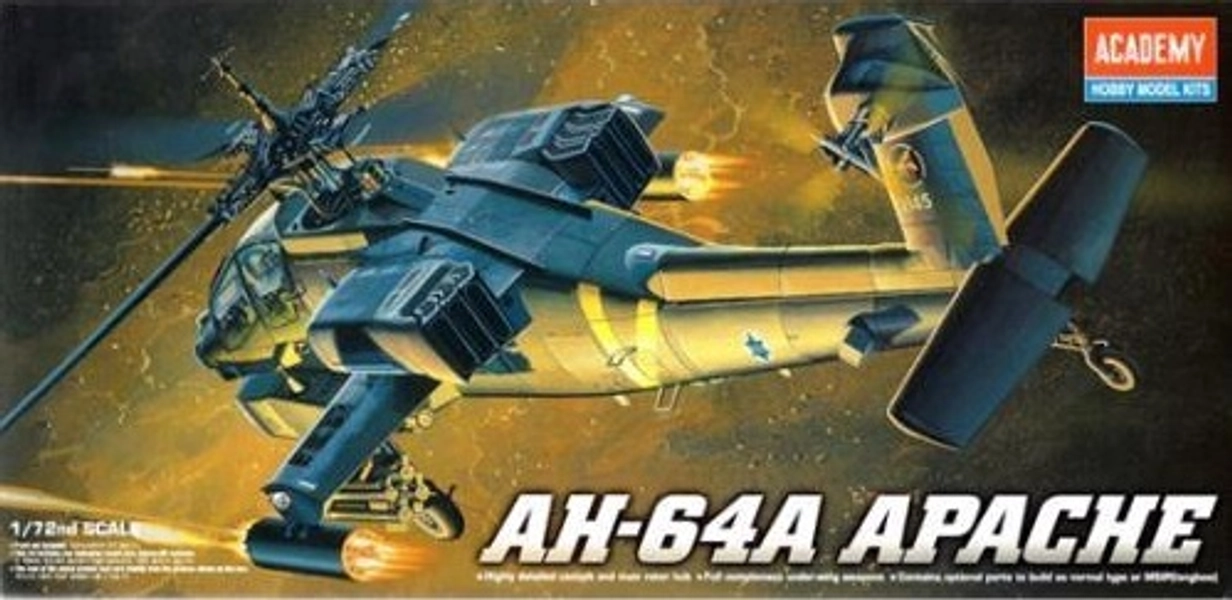 Academy AH-64A Apache 1/72 Model Kit