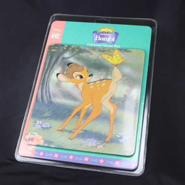 Disney Interactive Classic Bambi Computer Mouse Pad 18254 sealed NIB