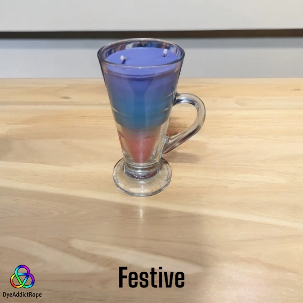 8 oz Glass - Festive