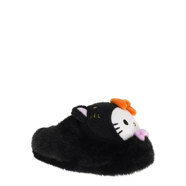 Hello Kitty® by Sanrio® Women's Halloween Black Cat Costumed Hello Kitty® by Sanrio® Plush Slippers