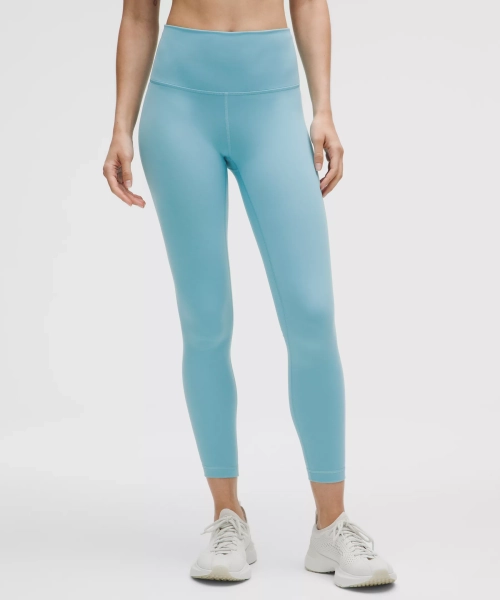 Wunder Train High-Rise Tight 25" - Washed Blue - 8