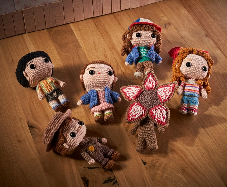 Stranger amigurumi things complete collection