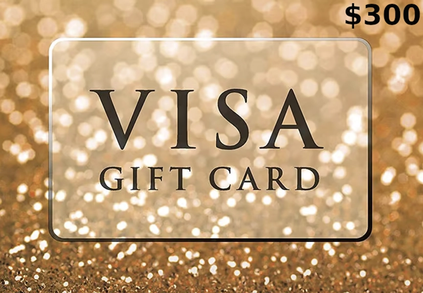 Visa Gift Card $300 US