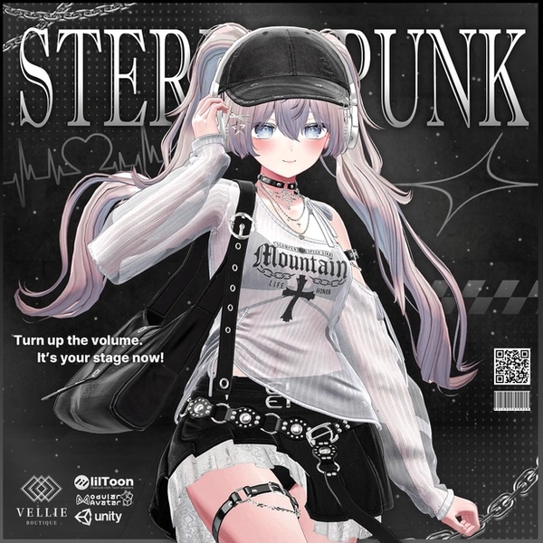🎧【VRC 衣装】Stereo Punk - Crush