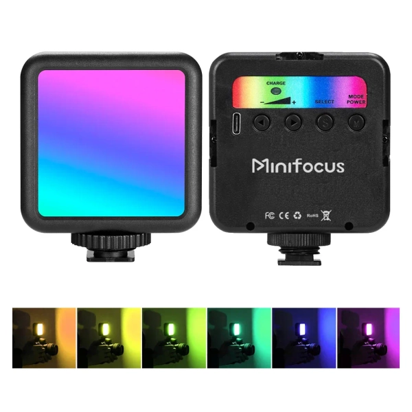 Mini  Pocket RGB LED Camera Light