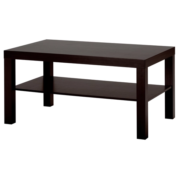 LACK Coffee table - black-brown 35 3/8x21 5/8 "
