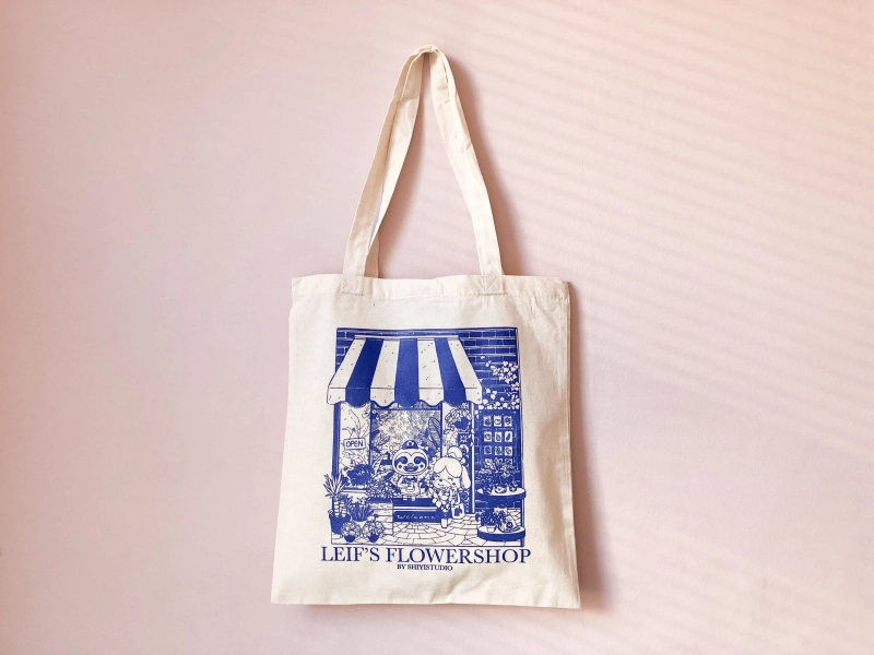 Cotton Tote Bag - Animal Crossing 