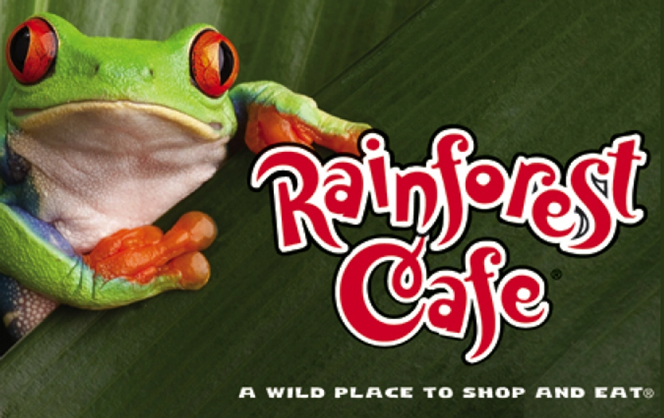 Rainforest Cafe Restaurant US $50 Gift Card