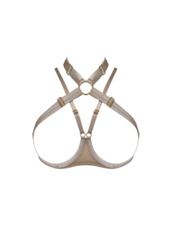 Tomoe Ouvert Wire Bra | Caramel / Size LL