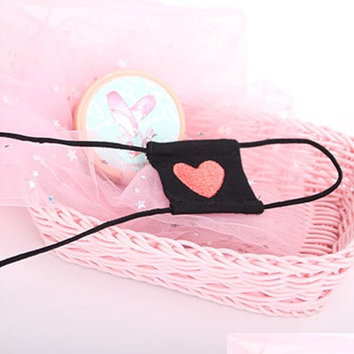 Valentine Lovecore Eye Patch - Black