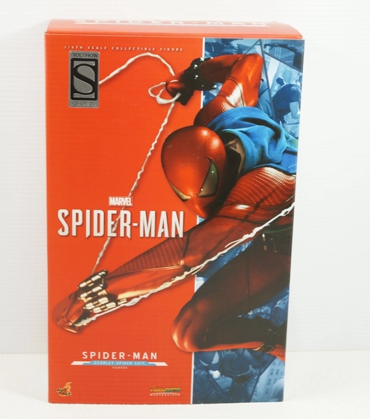 Hot Toys Spiderman Scarlet Spider VGM34 1/6 Figure Authentic US Seller