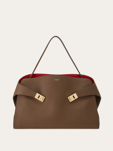 Hug soft bicolor shoulder bag (L)