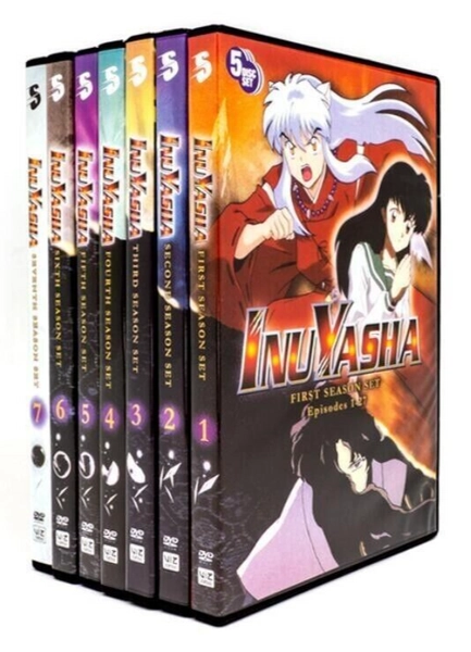 Inuyasha: The Complete TV Series Season 1-7 (DVD 32-Discs Box Set) Region 1