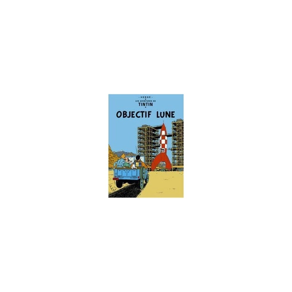 Poster - Tintin Objectif Lune