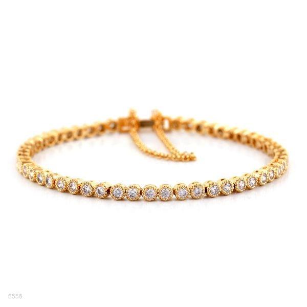 Sleek In-Line Gold Bracelet💕