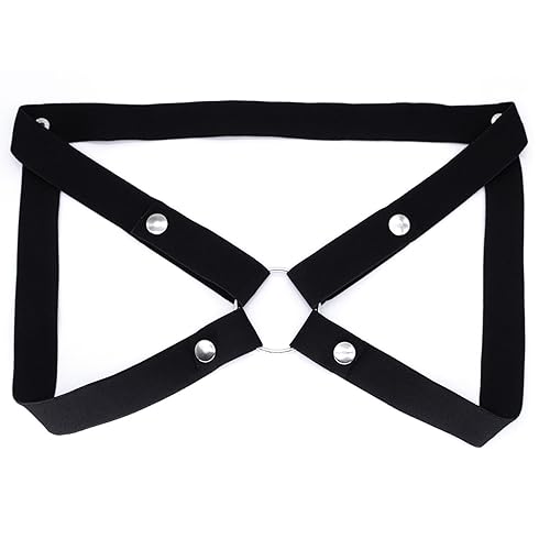 Male Chastity Belt Sissy Belts Chasity Device Anti-Off Auxiliary Chastity Strap Cage Sex Furniture Toys for Men 1 (Black Four-Way Belt) - Black Four-way Belt