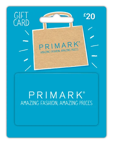 Primark Gift Card - by Post