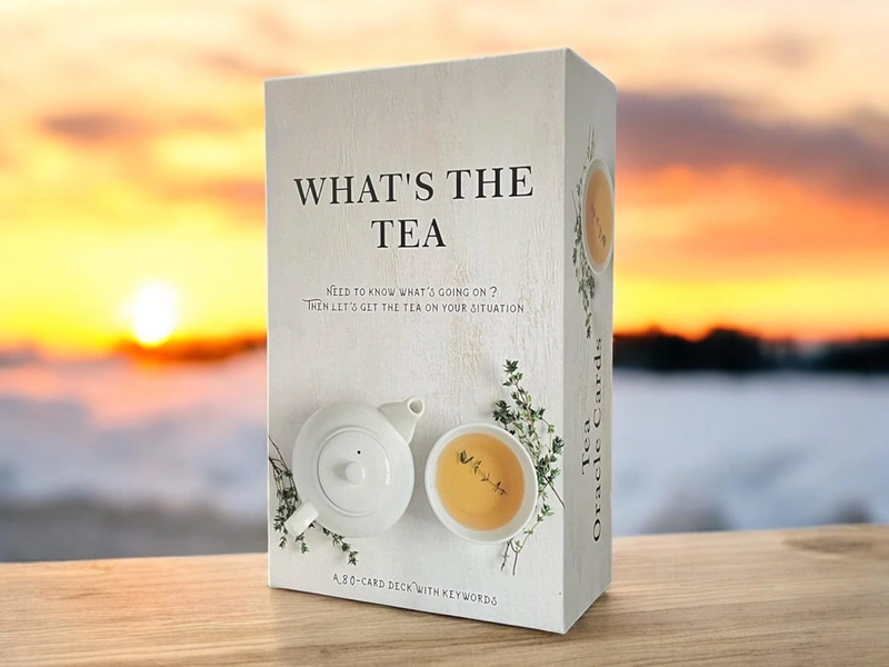 What Is The Tea Oracle Cards Tarot Deck | Tarot Cards for Beginners | Full Oracle Deck With out Guidebook