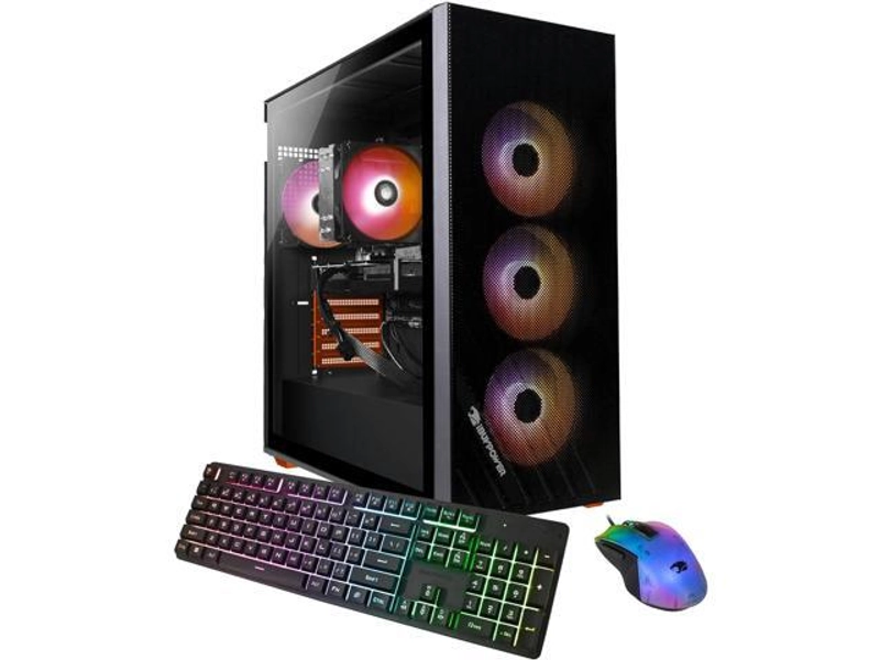 iBUYPOWER Scale Orange Desktop PC