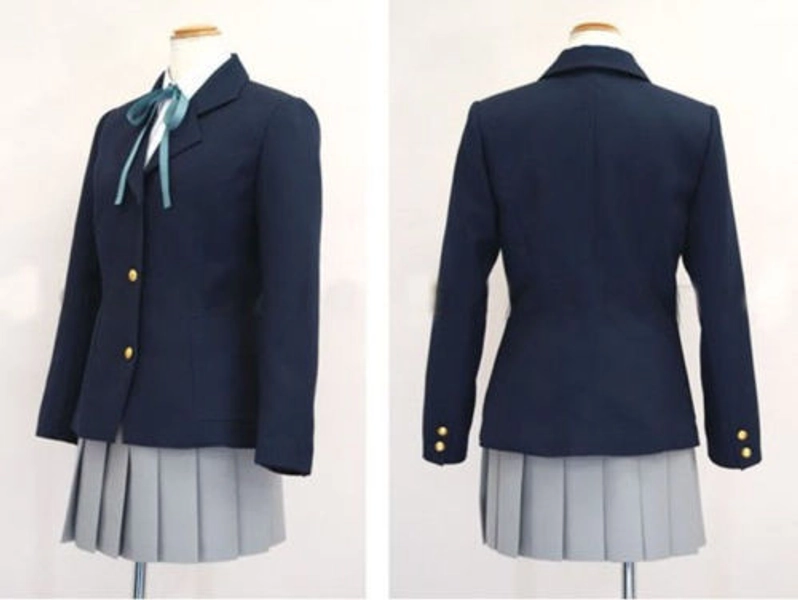 Anime K-on Hirasawa Yui Uniform Cosplay Costume Nakano Azusa School Uniform